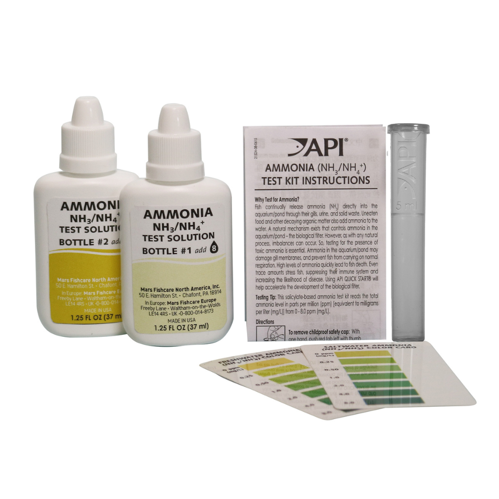 API Ammonia (NH₃/NH₄⁺) Test Kit
