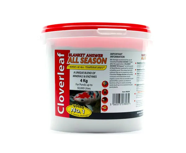 Cloverleaf Blanket Answer All Season - Year-Round Blanketweed Pond Treatment