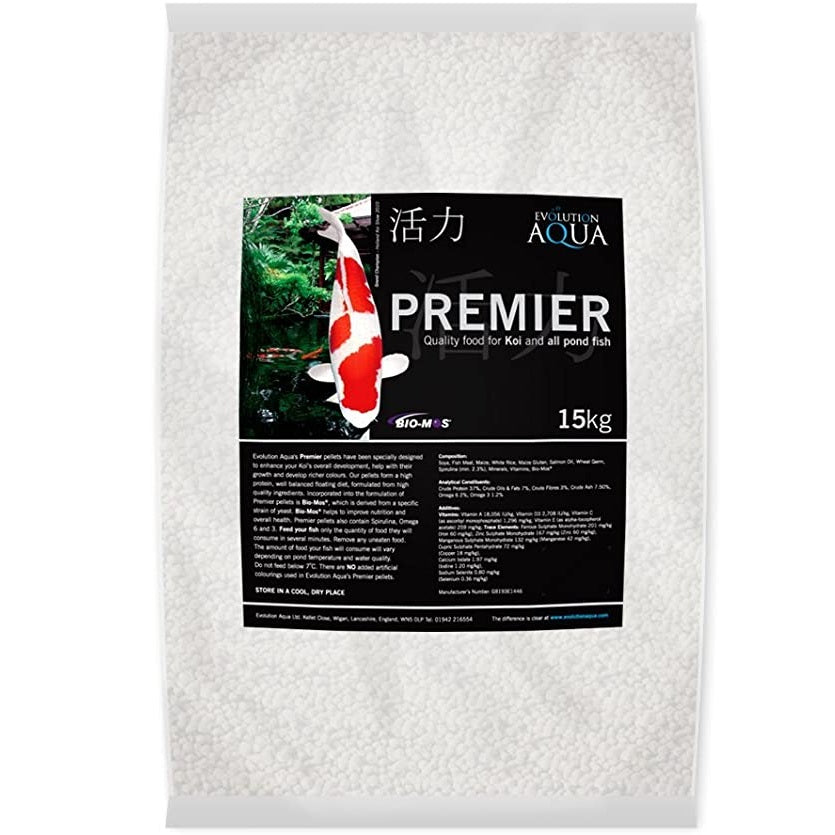 Evolution Aqua Premier Koi Food 3-4mm 15kg