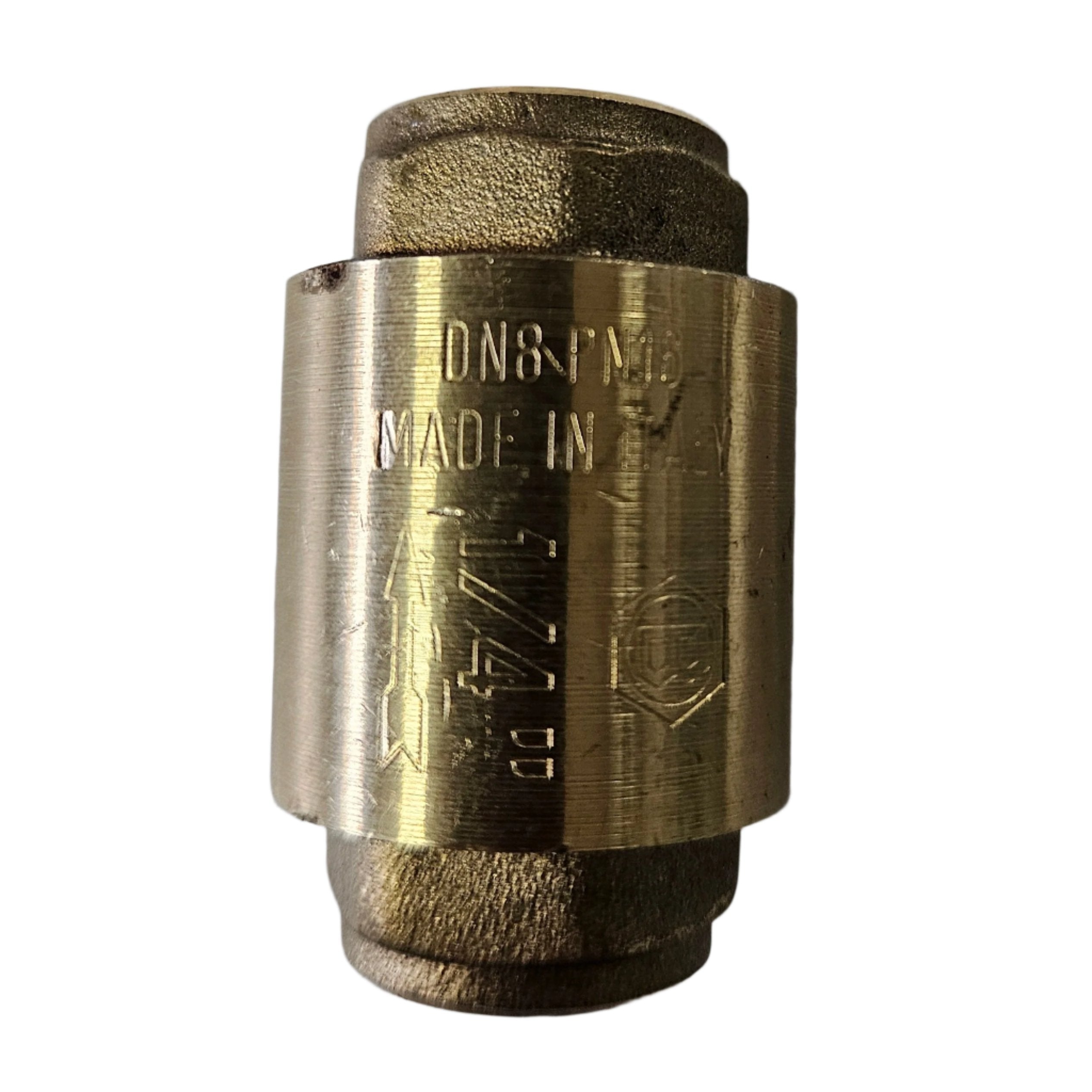 1/4" Brass Non-Return Valve Prevent Backflow and Improve Airflow Efficiency