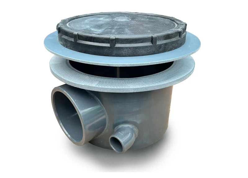 Pro-Line Aqua 4" Aerated bottom drain with 1" direct air-feed