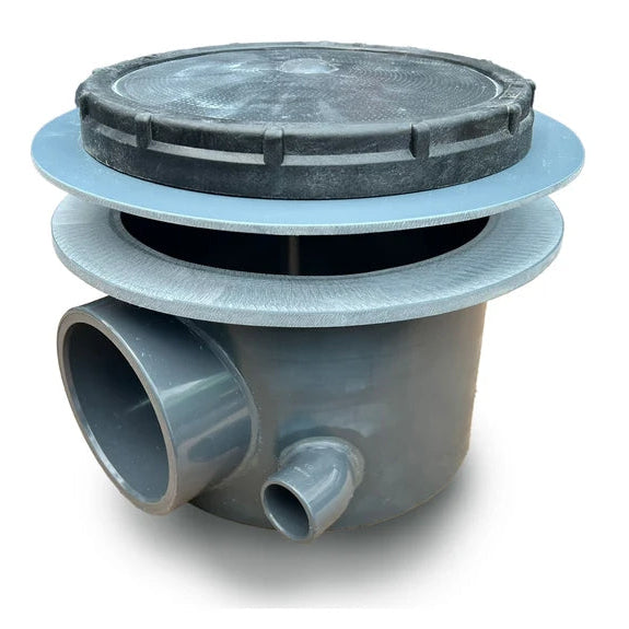 Pro-Line Aqua 4" Aerated bottom drain with 1" direct air-feed
