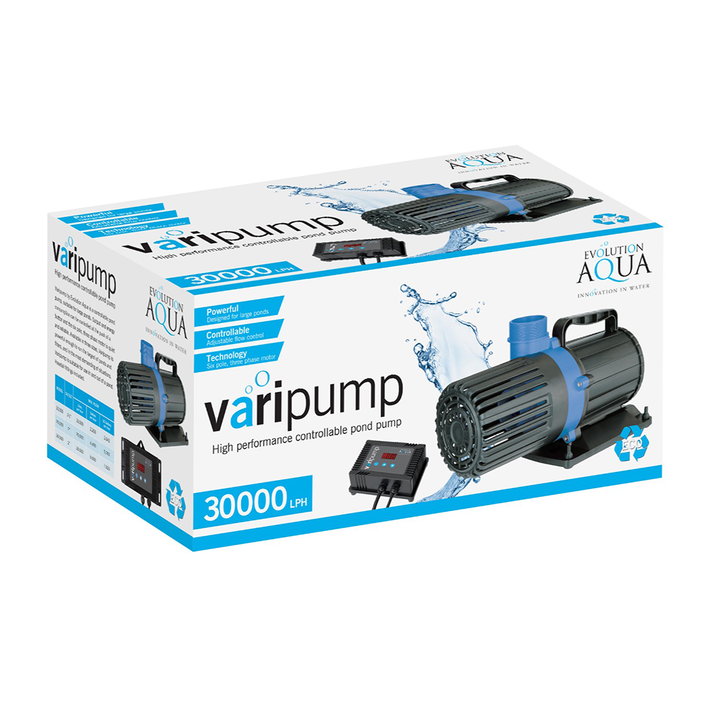 Evolution Aqua Varipump 30000 Pond & Filter Pump