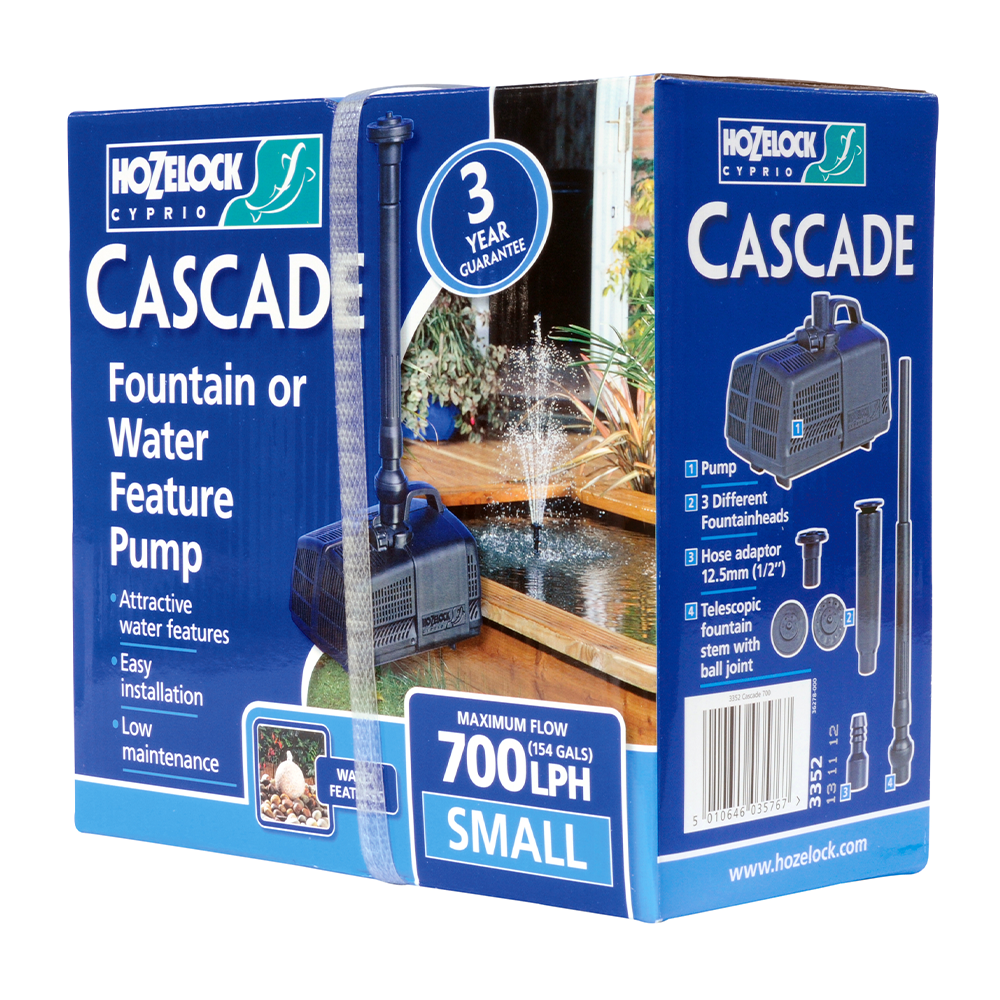 Hozelock Cascade 700 Fountain & Water Feature Pump