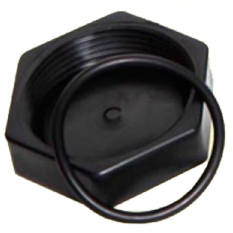 1.5" Black End Cap & O Ring for Tank Connector