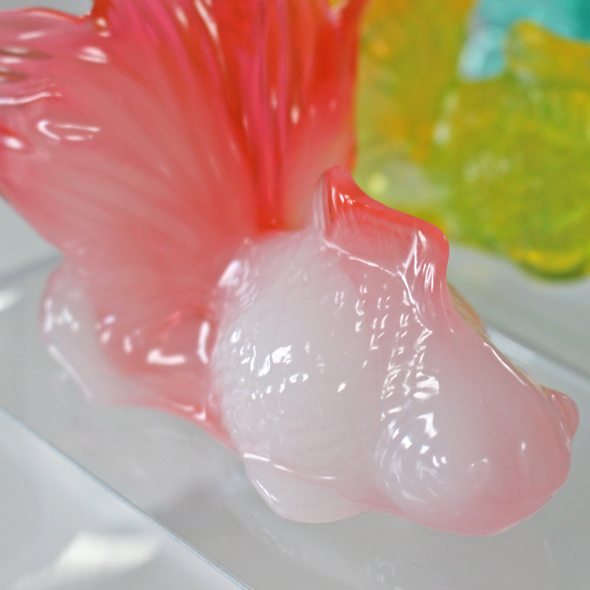 Hand crafted Fancy Goldfish in Resin