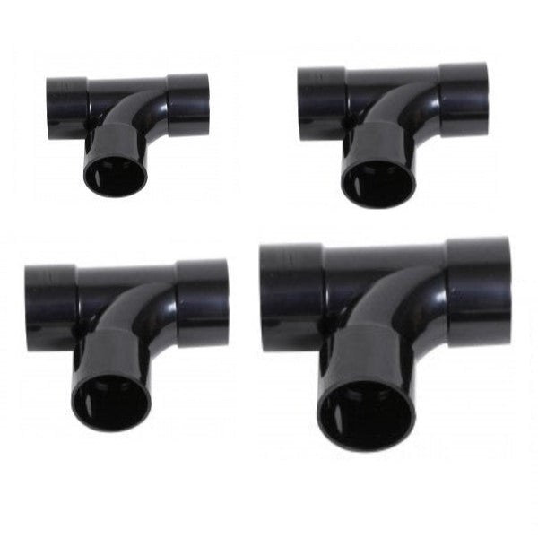 Black T Piece ABS Waste Pipe