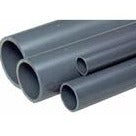 Grey PVC Pressure Pipe Imperial 1m