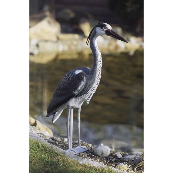 Ornamental Heron Pond Statue