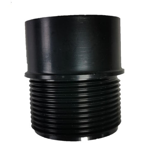 1.5" Black Male Threaded Female Solvent Socket TMC UV For ABS Waste Pipe