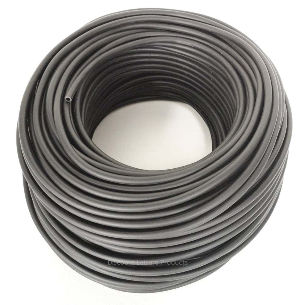 H/D Per Meter Flexible Airline - Black 4mmID-6mm OD