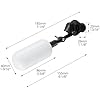 1/2" Float Ball Valve, Adjustable Automatic Water Level Control Valve for Tanks and  Ponds