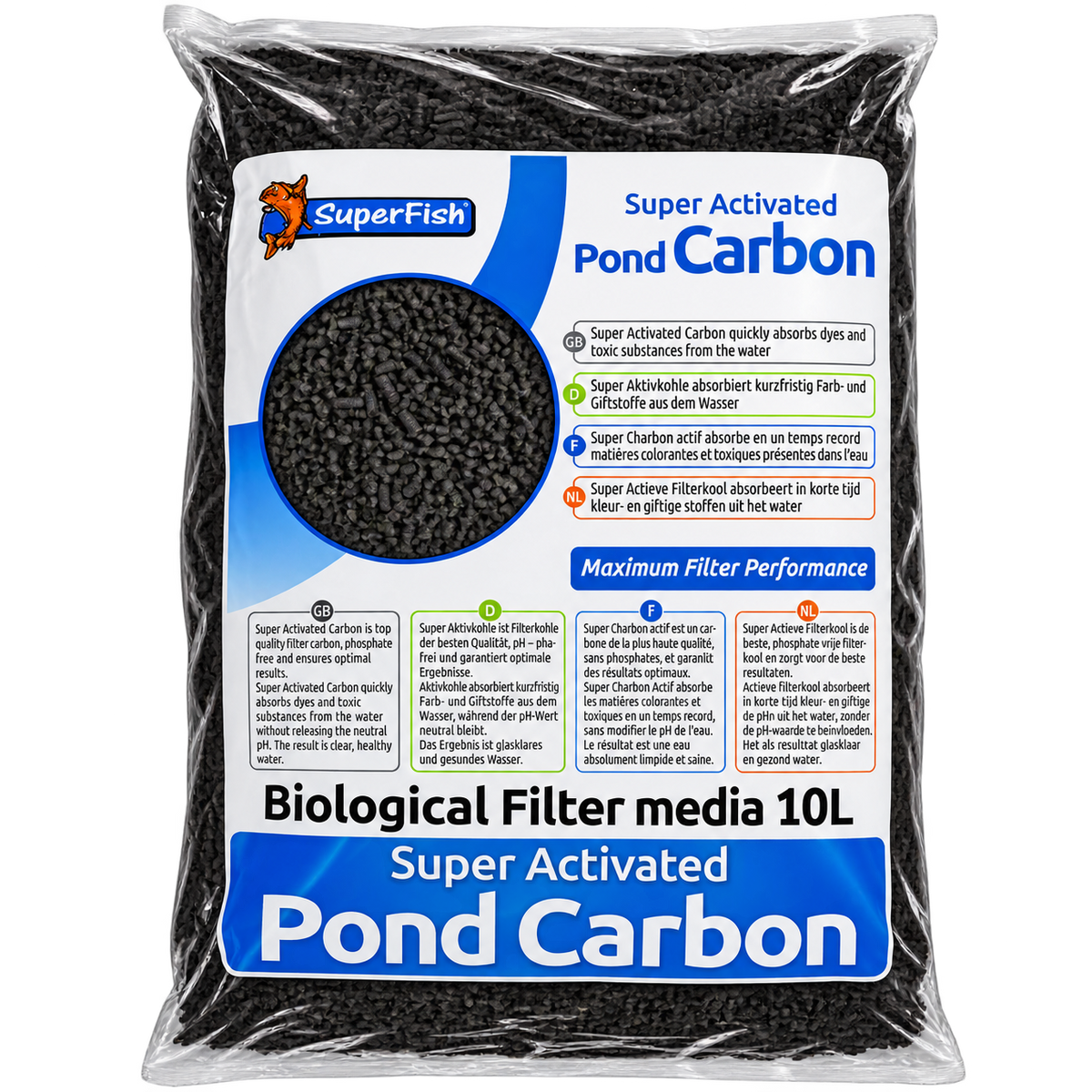 SuperFish Active Filter Carbon Bag 10L