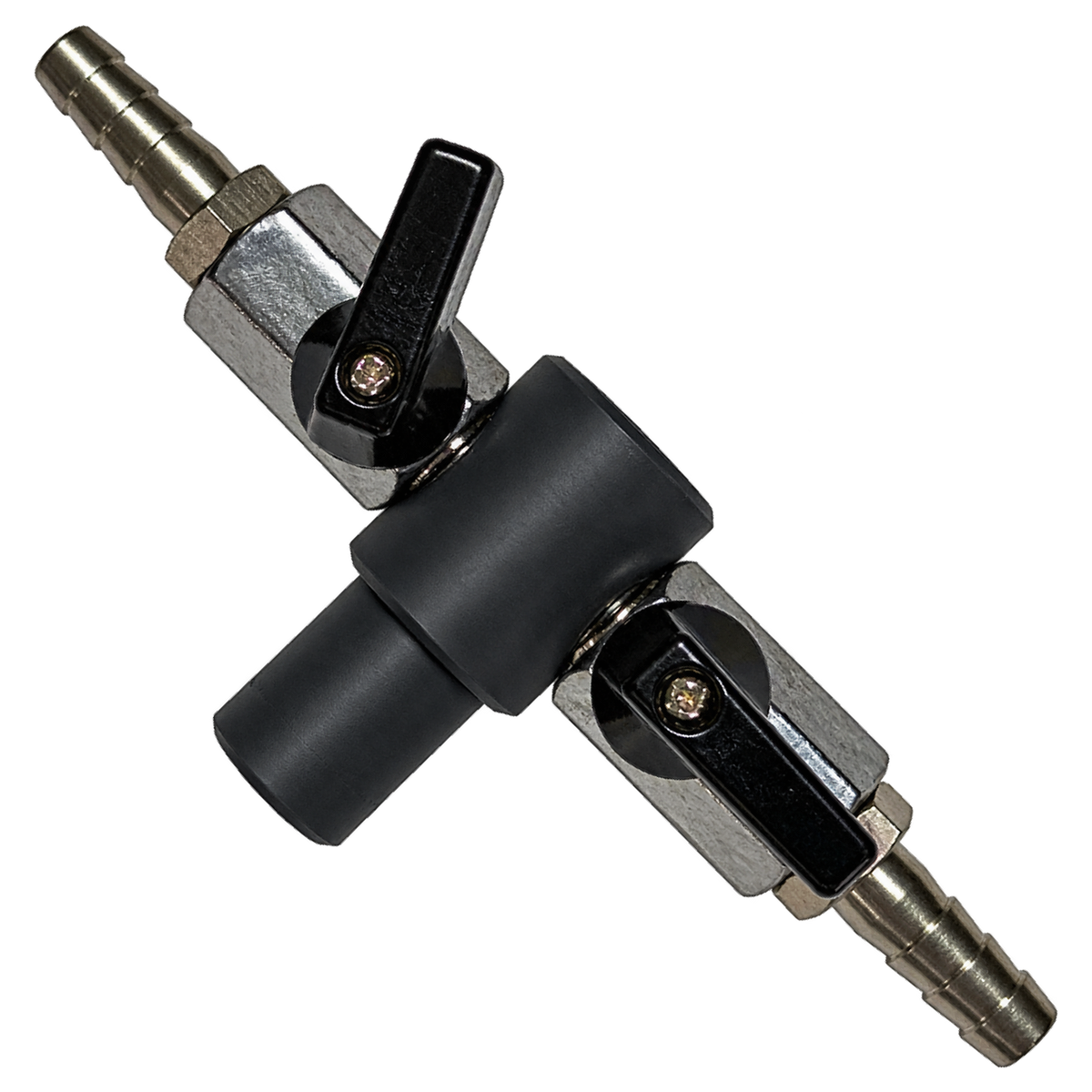 2 Way 3/8" Air Pump Manifold Efficient Airflow Distribution for Aquariums & Ponds Inc Tails