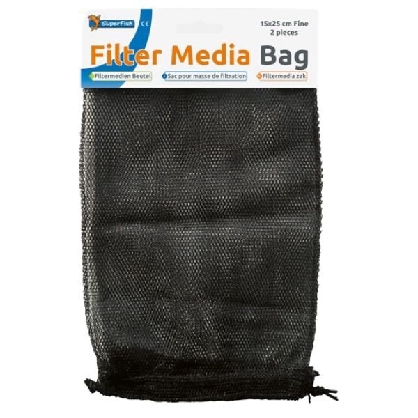 SuperFish Filter MediaBag 15x25cm Fine x 2