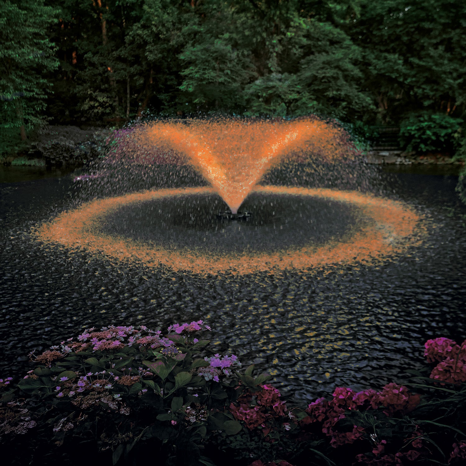 Superfish Floating LED fountain 20000