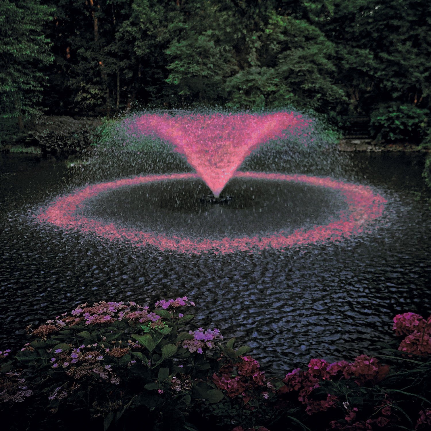 Superfish Floating LED fountain 20000