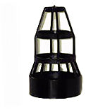 2" Black Pipe / Filter Cage For ABS Waste Pipe