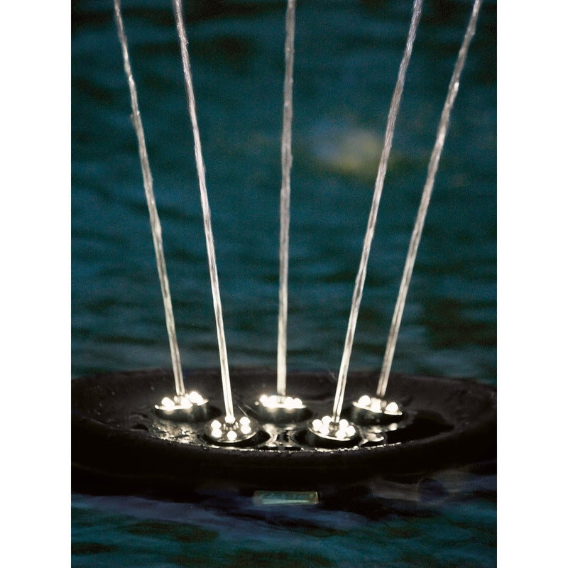 Oase Water Starlet Floating Fountain with LED Lights