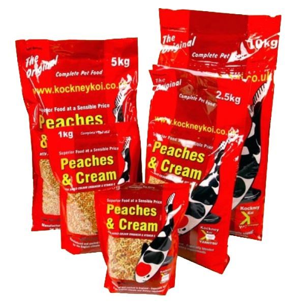 Kockney Koi Peaches & Cream Fish Food