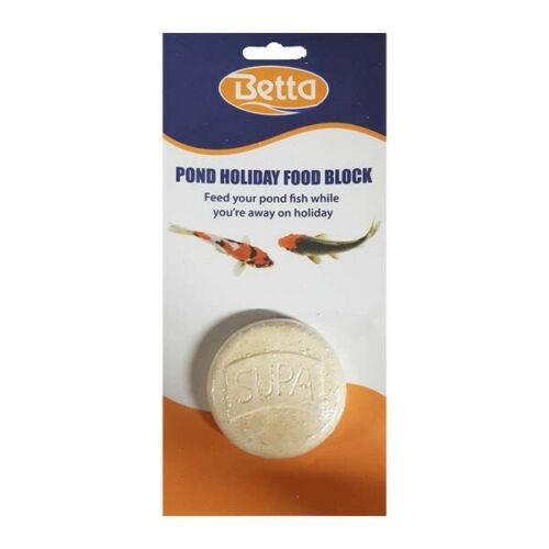 Betta Pond Holiday Fish Food Block